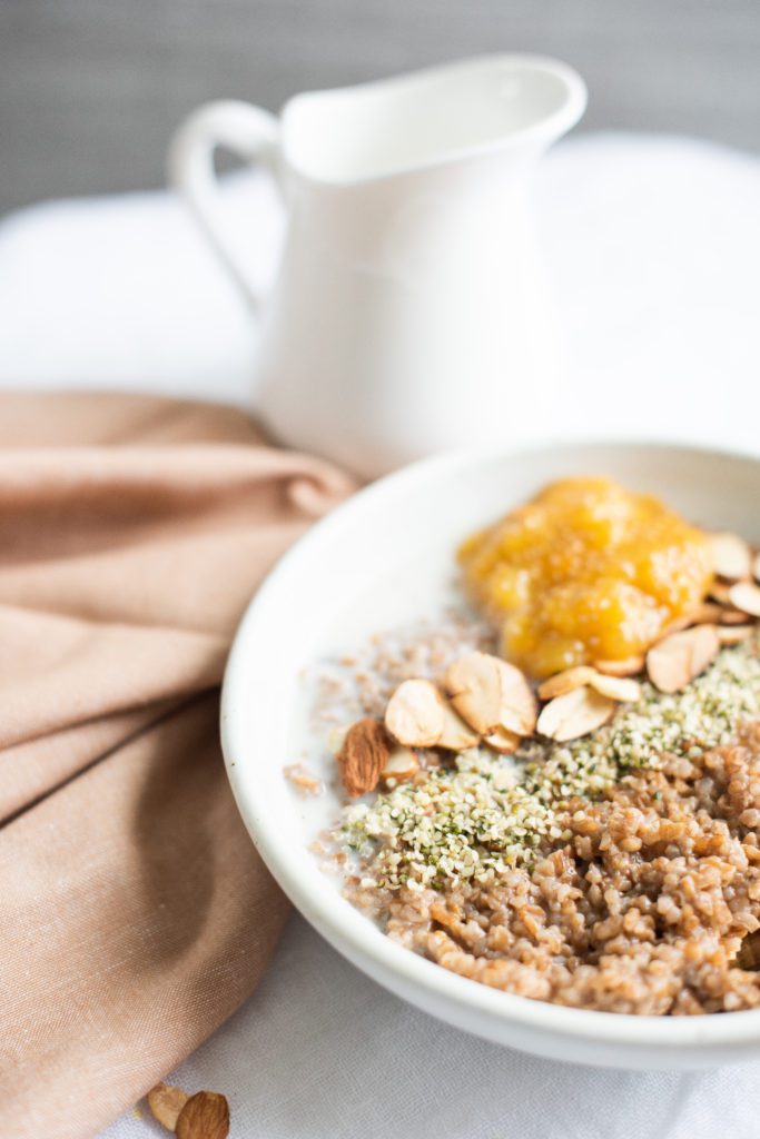 Breakfast Series: Farro Porridge - Karlene Karst